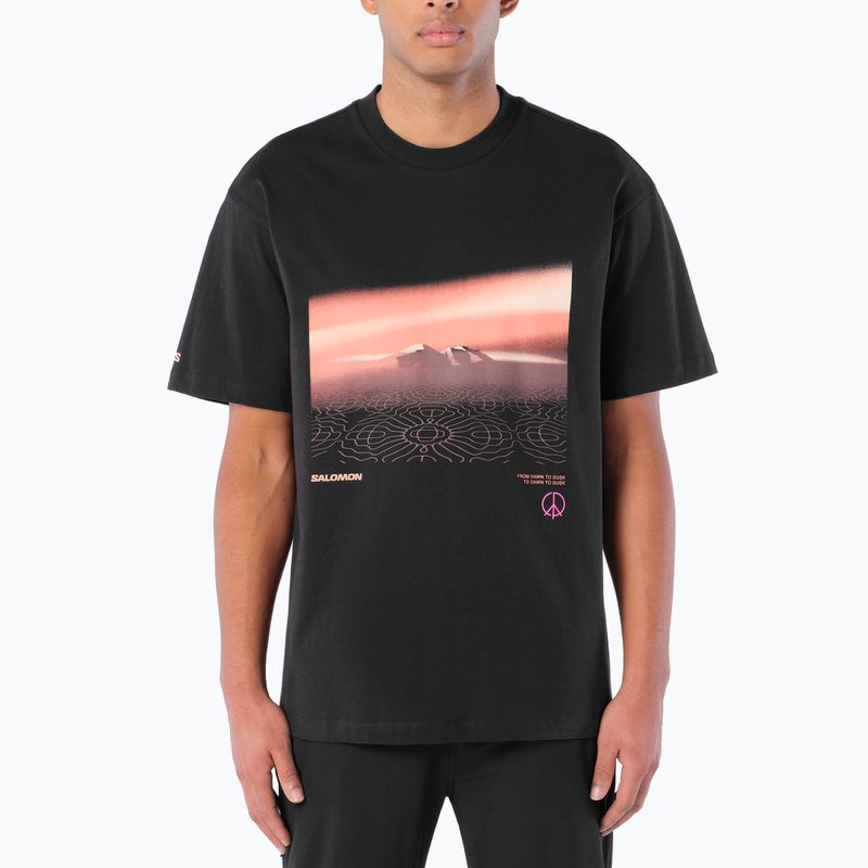 Koszulka Salomon Shortney Tee deep black 3
