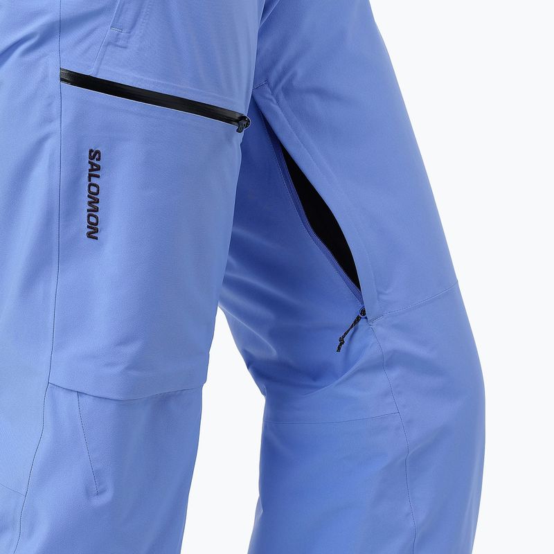 Pantaloni de schi pentru femei Salomon Brilliant wedgewood 4
