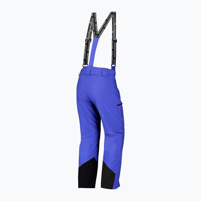 Pantaloni de schi pentru bărbați Salomon Brilliant clematis blue 7