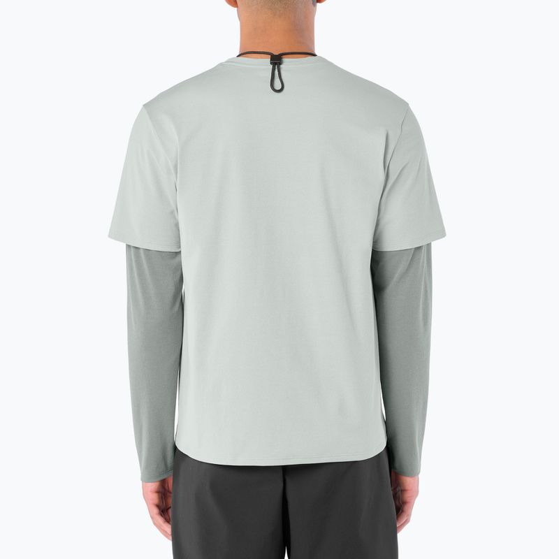 Tricou pentru bărbați Salomon Trackline wrought iron 2