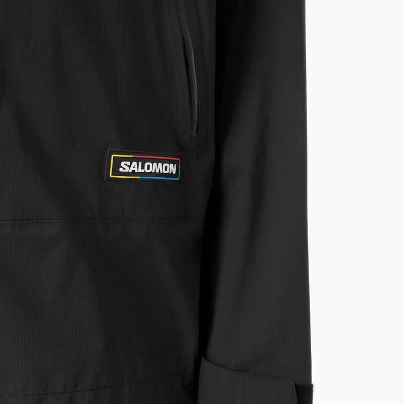 Geacă de ploaie pentru bărbați Salomon Outquest 2.5L deep black 4