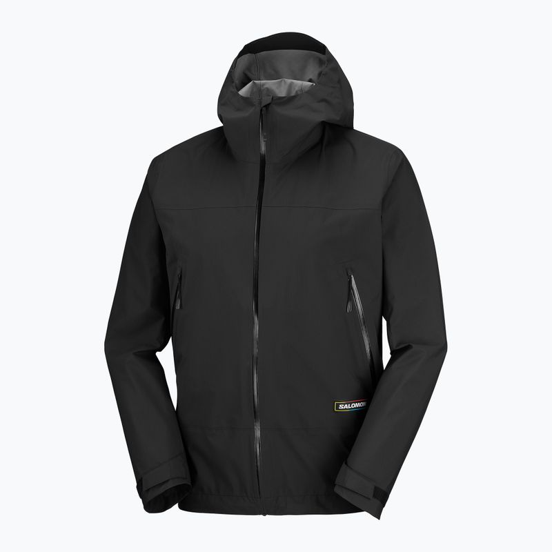 Geacă de ploaie pentru bărbați Salomon Outquest 2.5L deep black 8