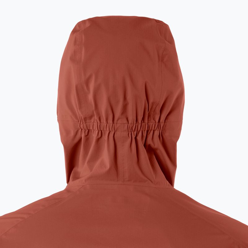 Geacă de alergare pentru bărbați Salomon Bonatti Waterproof burnt umber 3