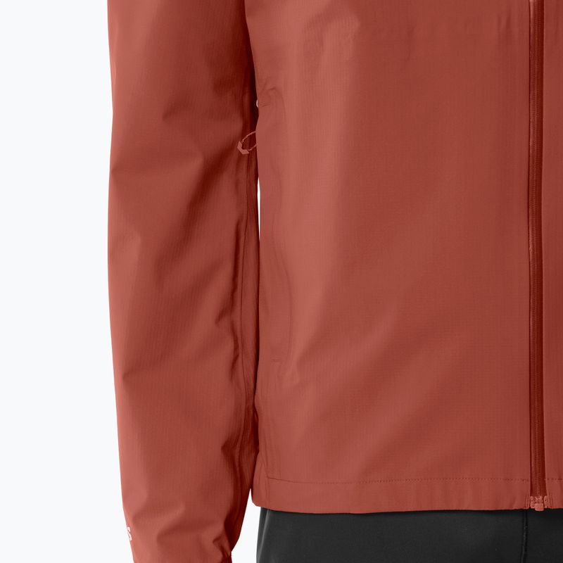 Geacă de alergare pentru bărbați Salomon Bonatti Waterproof burnt umber 6