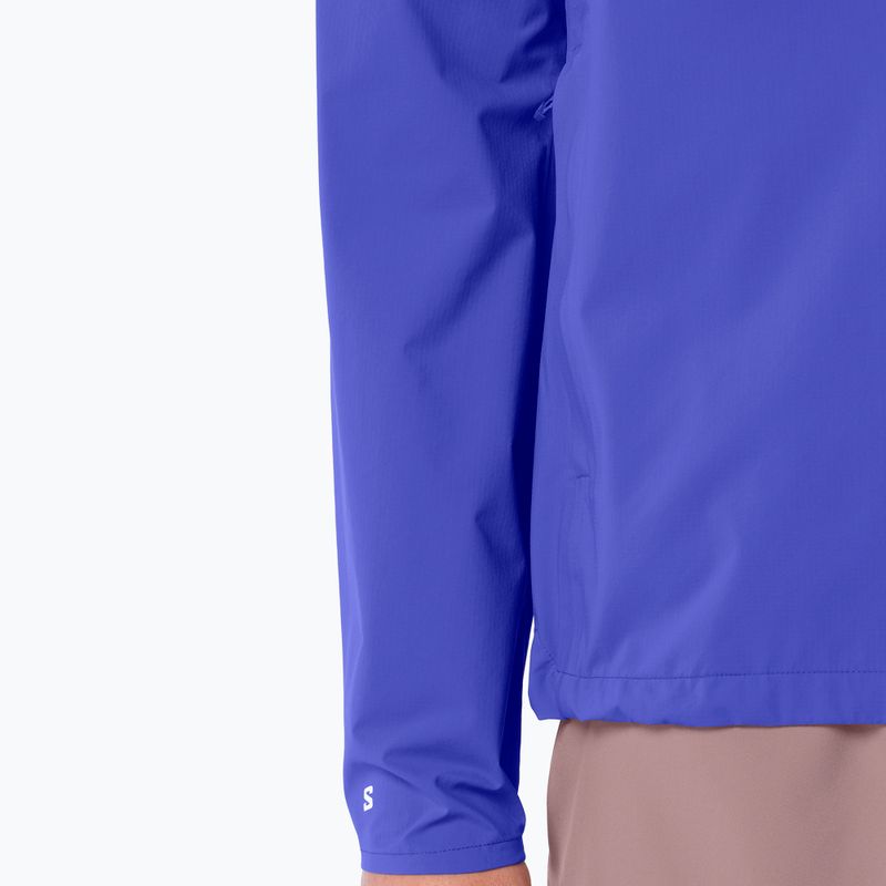 Geacă de alergare pentru bărbați Salomon Bonatti Waterproof clematis blue 6