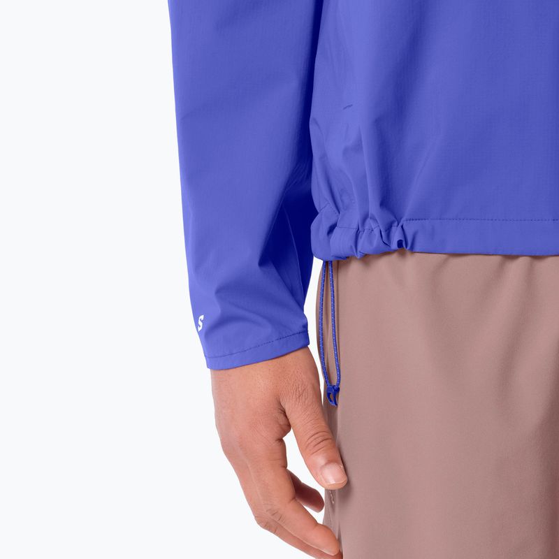 Geacă de alergare pentru bărbați Salomon Bonatti Waterproof clematis blue 7