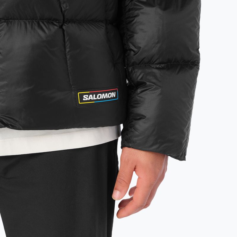 Geacă cu puf pentru bărbați Salomon Outpulse Down deep black 5