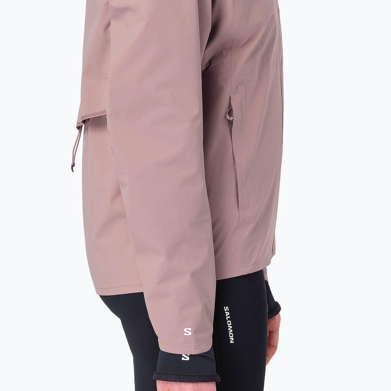 Geacă de alergare pentru femei Salomon Bonatti Waterproof antler 5