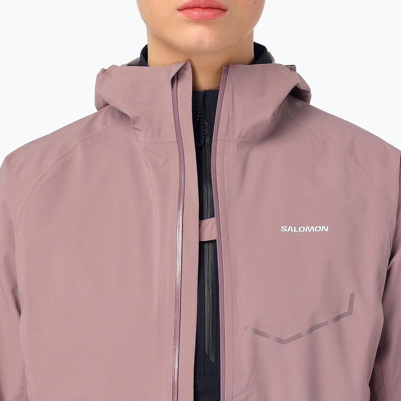 Geacă de alergare pentru femei Salomon Bonatti Waterproof antler 6