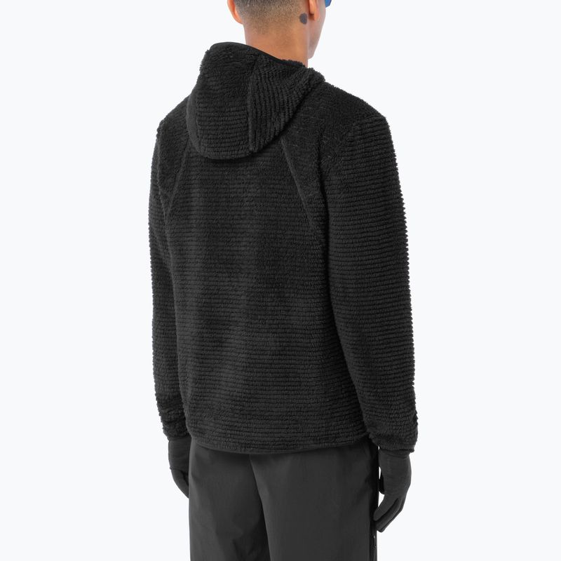 Bluză fleece pentru bărbați Salomon Thernova Fleece Hoodie deep black 2