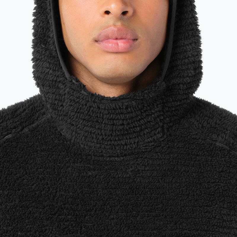 Bluză fleece pentru bărbați Salomon Thernova Fleece Hoodie deep black 3