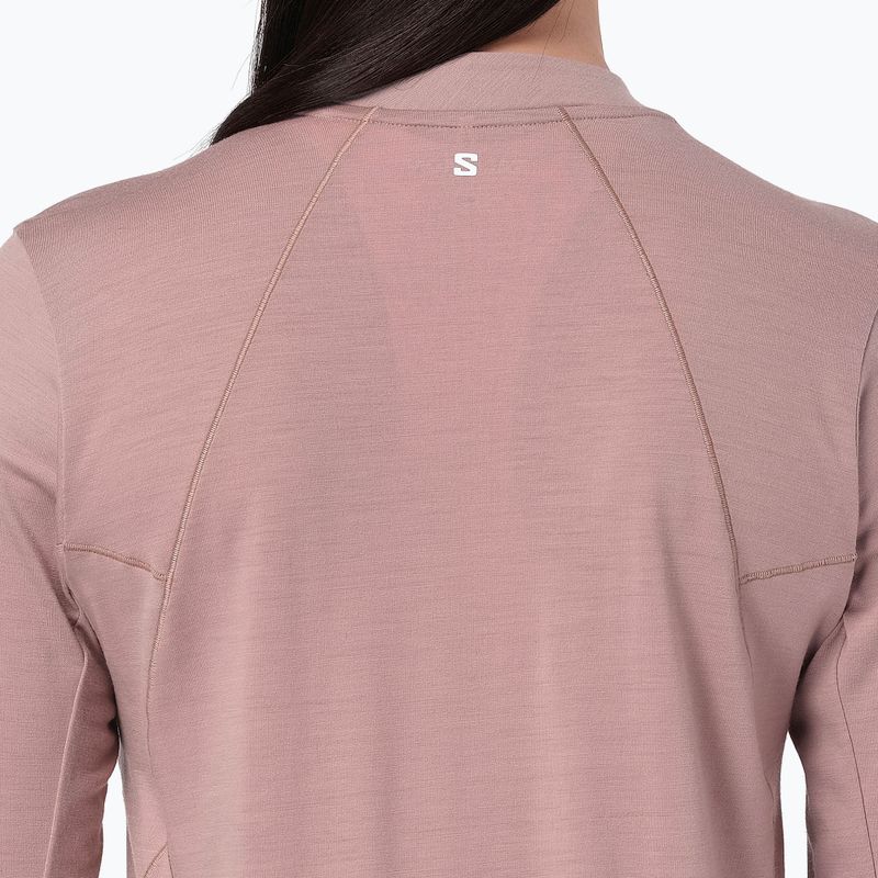 Longsleeve de alergare pentru femei Salomon Sense Merino Tee LS antler 4