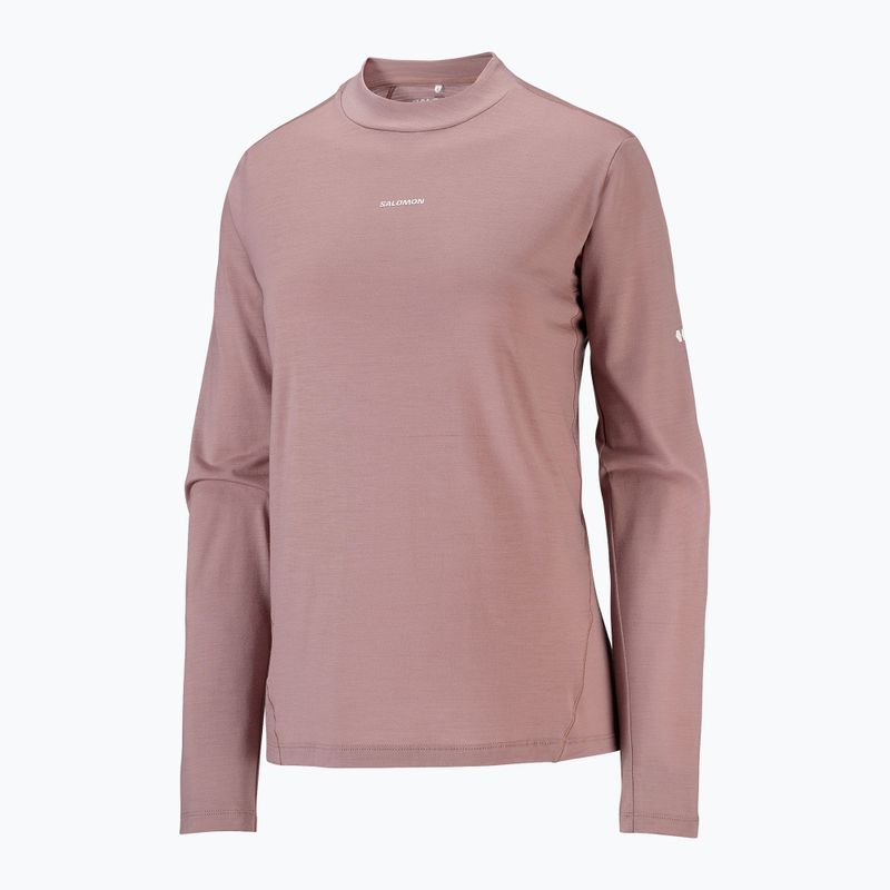 Longsleeve de alergare pentru femei Salomon Sense Merino Tee LS antler 5