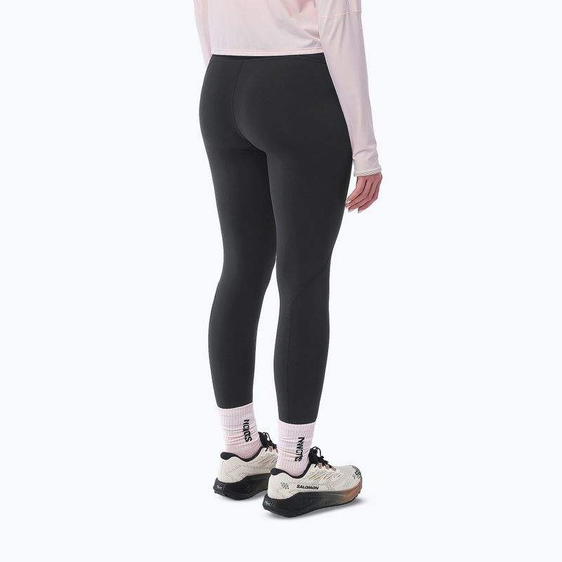 Colanți de alergare pentru femei Salomon Shakeout Core Warm Tights deep black 2