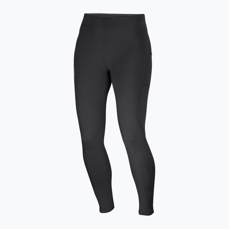 Colanți de alergare pentru femei Salomon Shakeout Core Warm Tights deep black 6