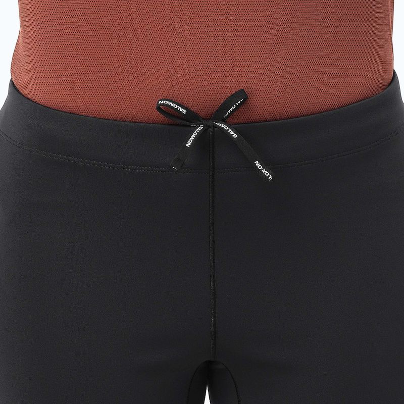 Colanți de alergare pentru femei Salomon Sense Softshell Tights deep black 3