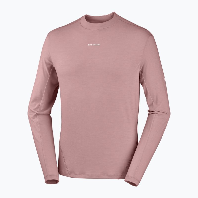 Longsleeve de alergare pentru bărbați Salomon Sense Merino Tee LS antler 8