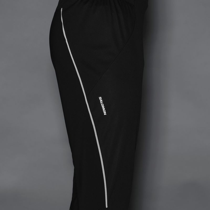 Pantaloni de alergare pentru bărbați Salomon Sense Softshell Pants deep black 6