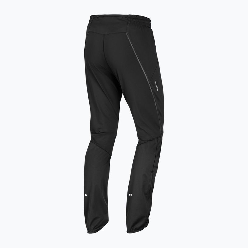 Pantaloni de alergare pentru bărbați Salomon Sense Softshell Pants deep black 9