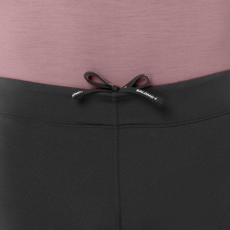 Colanți de alergare pentru bărbați Salomon Shakeout Core Warm Tights deep black 4