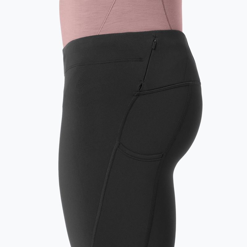 Colanți de alergare pentru bărbați Salomon Shakeout Core Warm Tights deep black 5