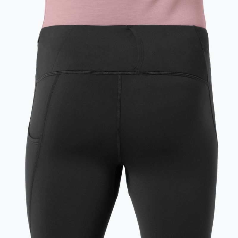 Colanți de alergare pentru bărbați Salomon Shakeout Core Warm Tights deep black 6