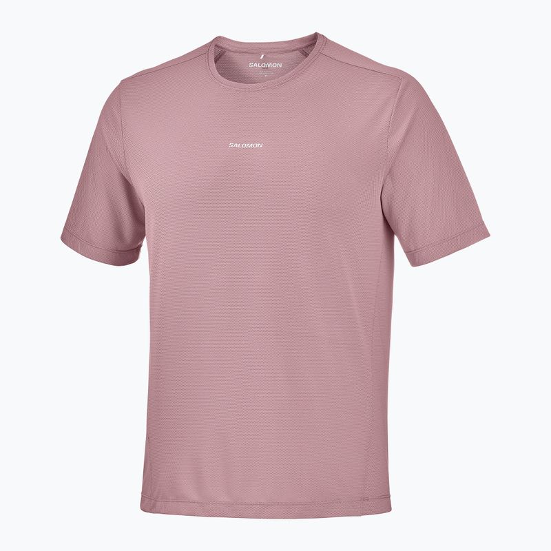 Tricou de alergare pentru bărbați Salomon Shakeout Core SS Tee antler 4