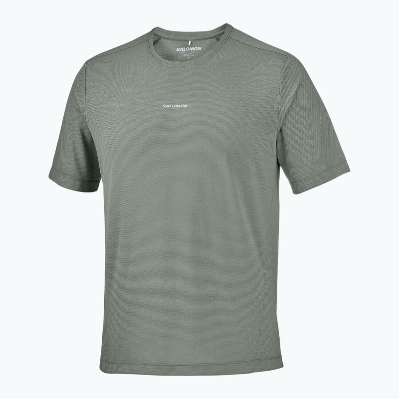 Tricou de alergare pentru bărbați Salomon Shakeout Core SS Tee castor gray 4