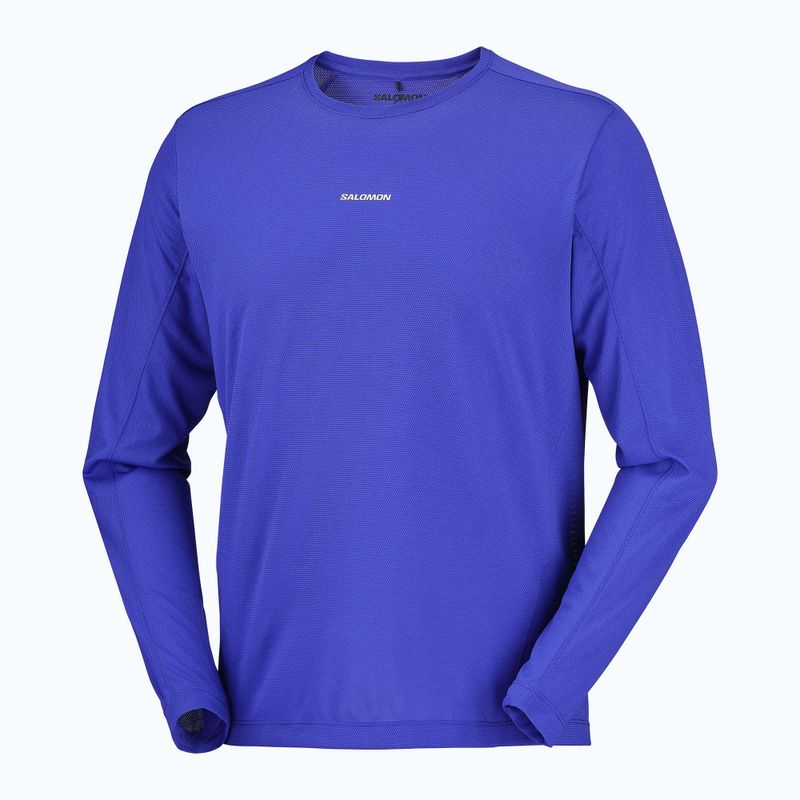 Longsleeve de alergare pentru bărbați Salomon Shakeout Core LS Tee clematis blue 4