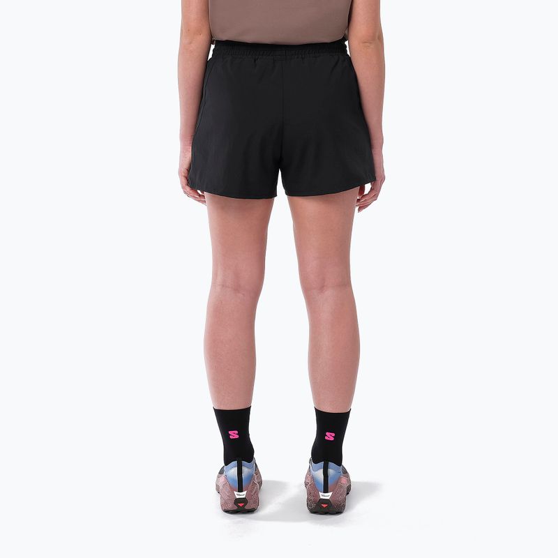 Pantaloni scurți de alergare pentru femei Salomon SHKout Courtney 4" deep black 2