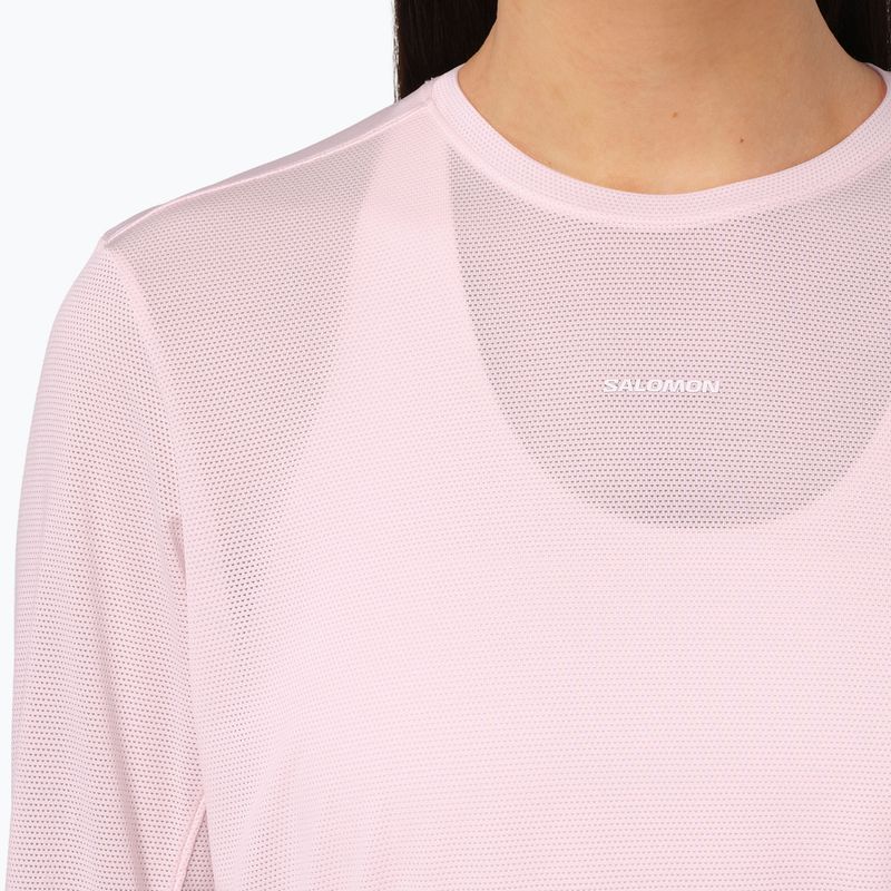Longsleeve de alergare pentru femei Salomon Shakeout Core LS Tee icy pink 3