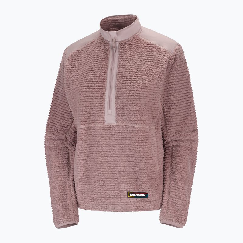 Bluză fleece pentru femei Salomon Thernova Fleece antler 5