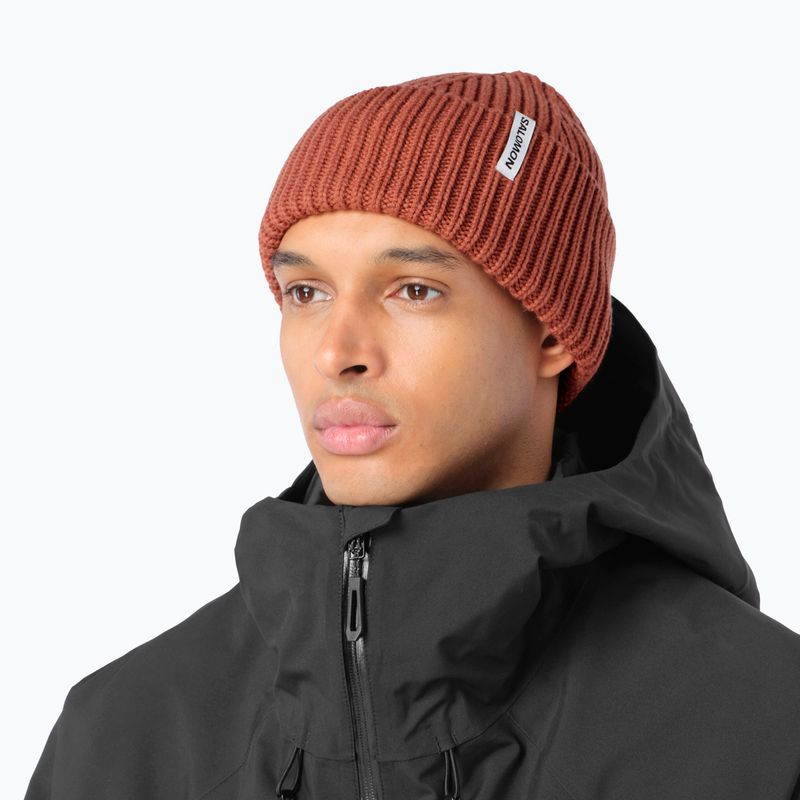 Căciulă de iarnă Salomon Snowbird burnt umber 2