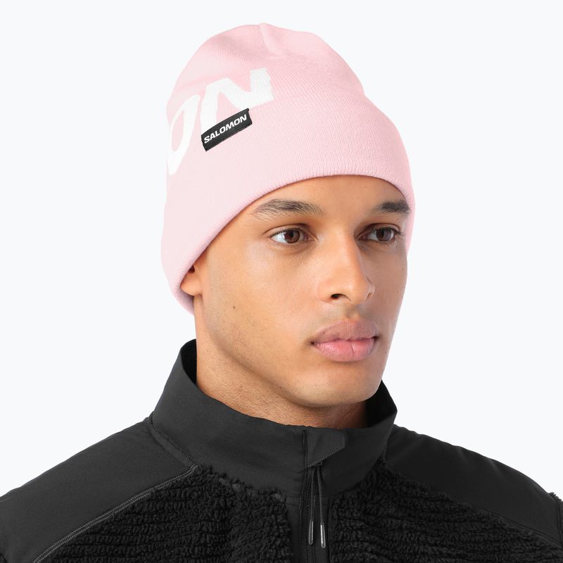 Căciulă de iarnă Salomon Hermitage icy pink 2