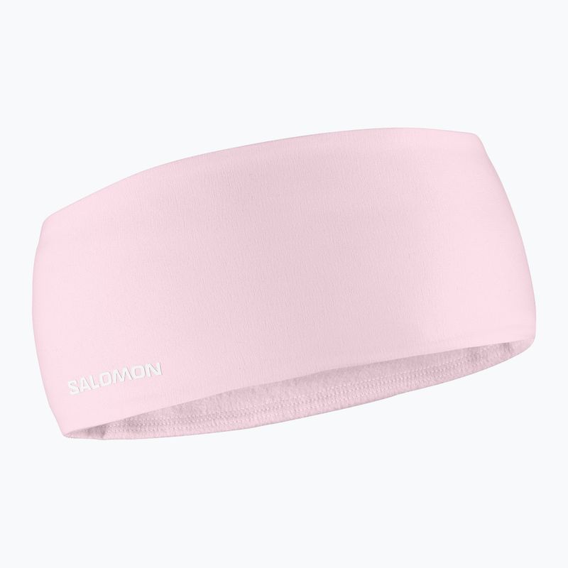 Bentiță Salomon Run Tech Headband icy pink