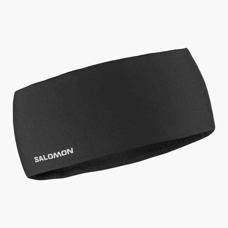 Bentiță Salomon Run Tech Headband deep black