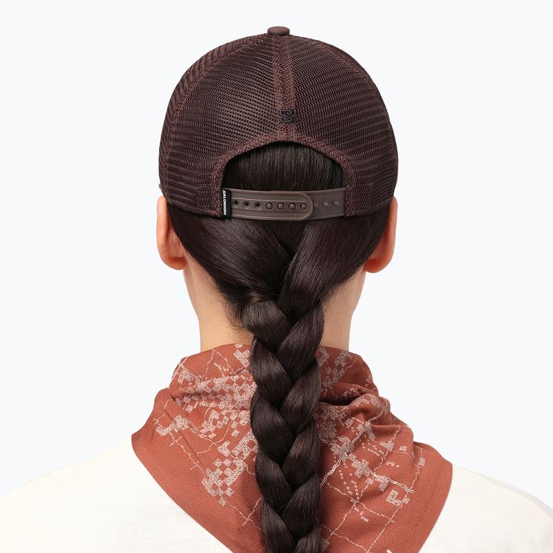 Șapcă Salomon Logo Trucker coffee bean 5