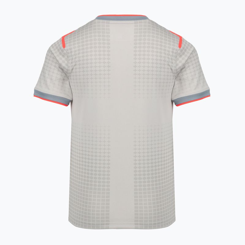 Tricou de fotbal pentru copii Nike England Pre-Match pewter grey/bright crimson 2