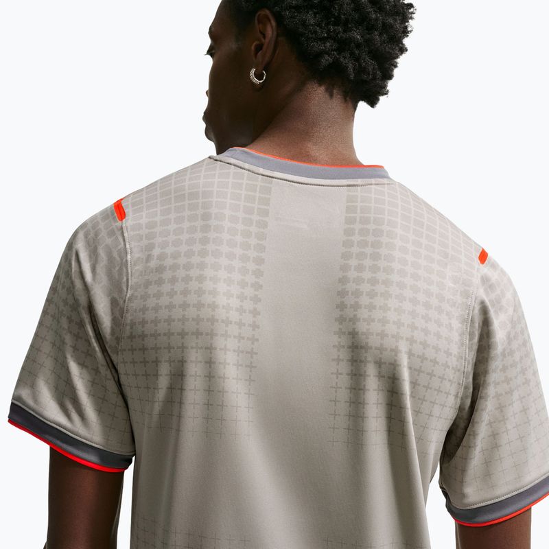 Tricou de fotbal pentru bărbați Nike England Academy Pro Pre-Match pewter grey/bright crimson 6
