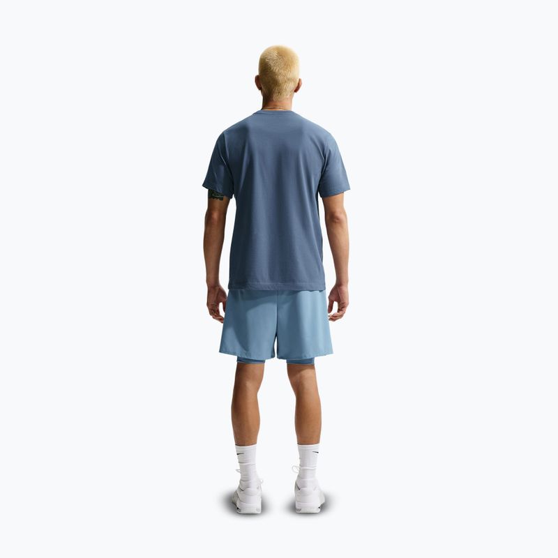 Tricou pentru bărbați Nike Dri-Fit diffused blue/black 3