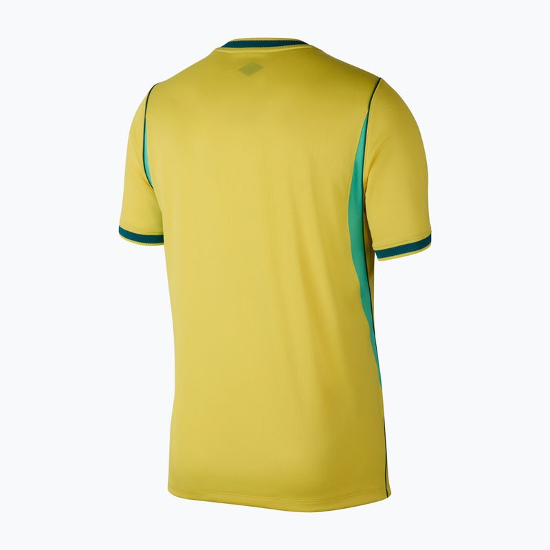Tricou de fotbal pentru bărbați Nike Brazil 2026 Stadium Home Soccer Replica canary/light menta/geode teal 8