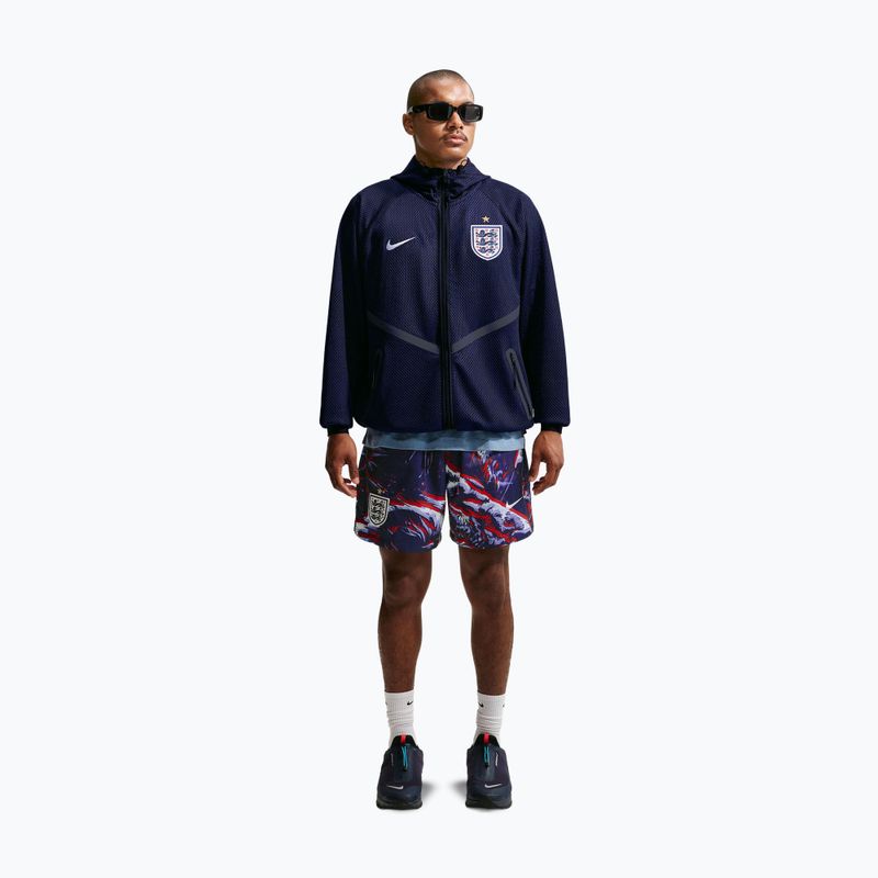 Geacă de fotbal pentru bărbați Nike England Dri-Fit Soccer Anthem IH1761 obsidian/black/white 2