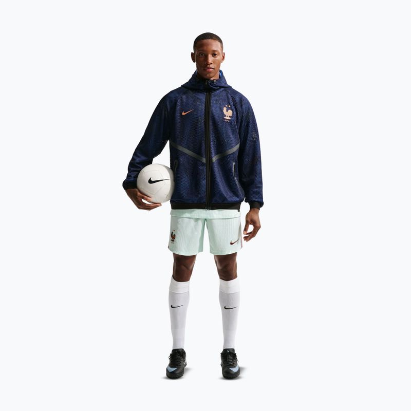 Geacă de fotbal pentru bărbați Nike FFF Dri-FIT Soccer Anthem blackened blue/metallic copper 2