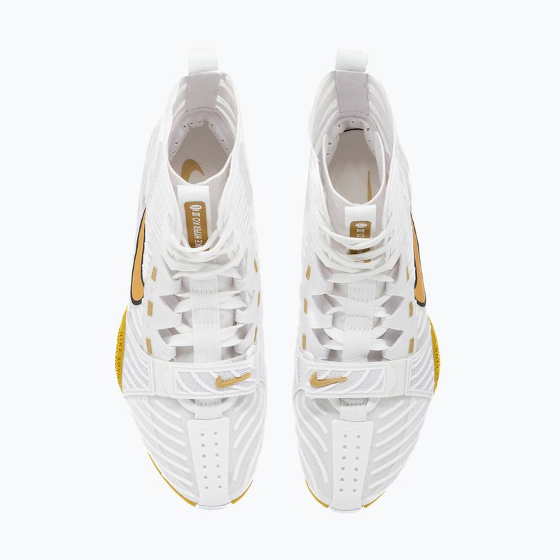 Încălțăminte de box Nike HyperKo 3 white/metallic gold 6
