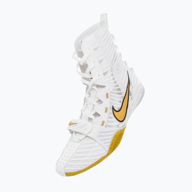Încălțăminte de box Nike HyperKo 3 white/metallic gold 7