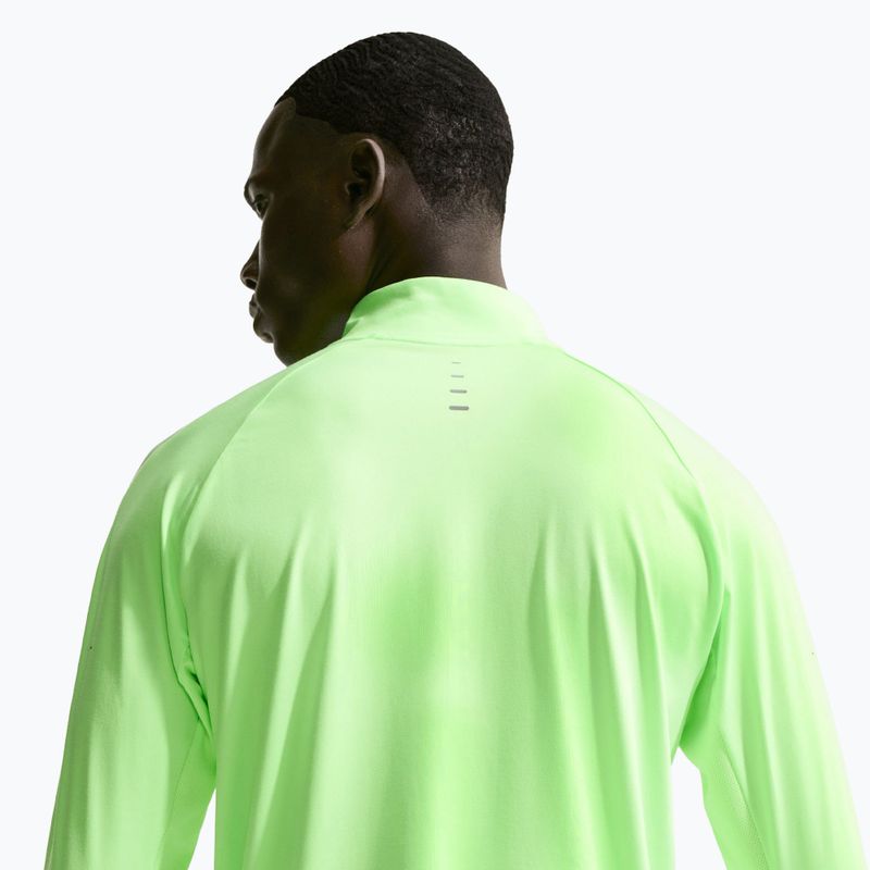 Bluză de alergare pentru bărbați Nike Stride 1/4 Zip Dri-Fit lime blast 4