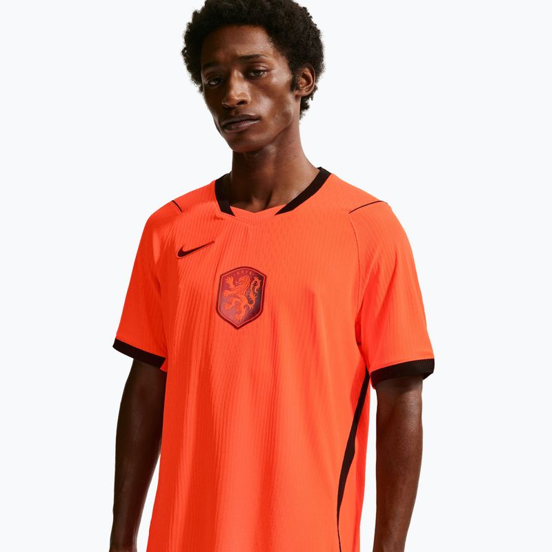 Tricou de fotbal pentru bărbați Nike Netherlands 2026/27 Match Home hyper crimson/black 4