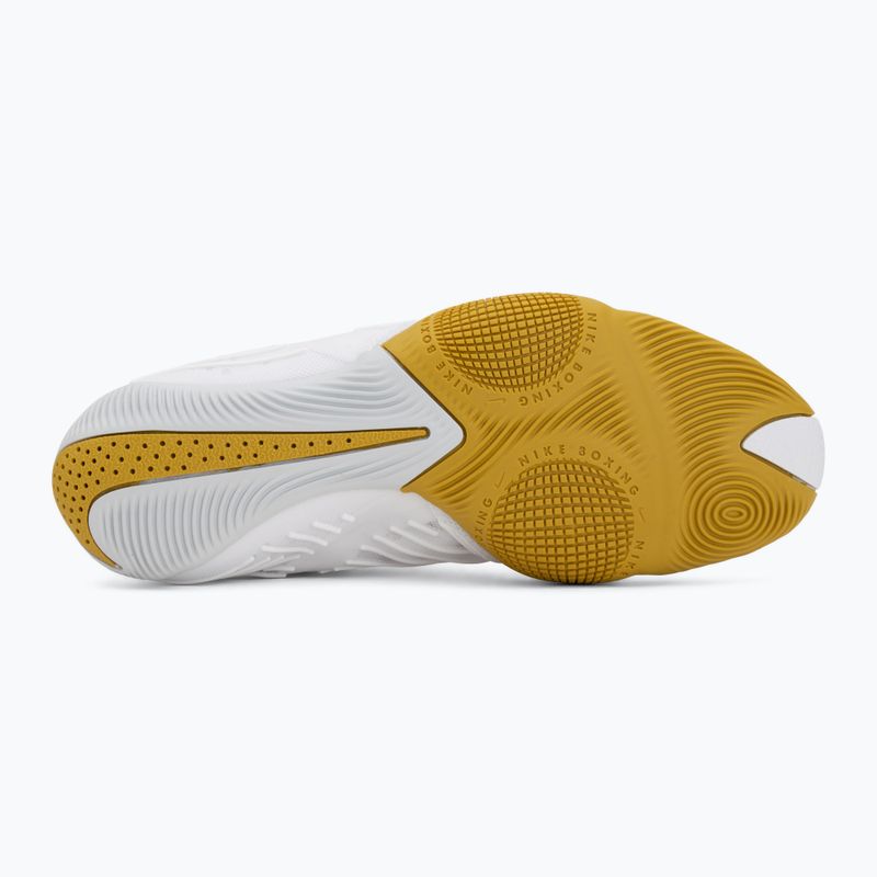 Încălțăminte de box Nike HyperKo 3 white/metallic gold 4