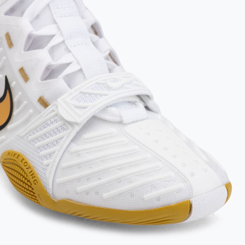 Încălțăminte de box Nike HyperKo 3 white/metallic gold 7