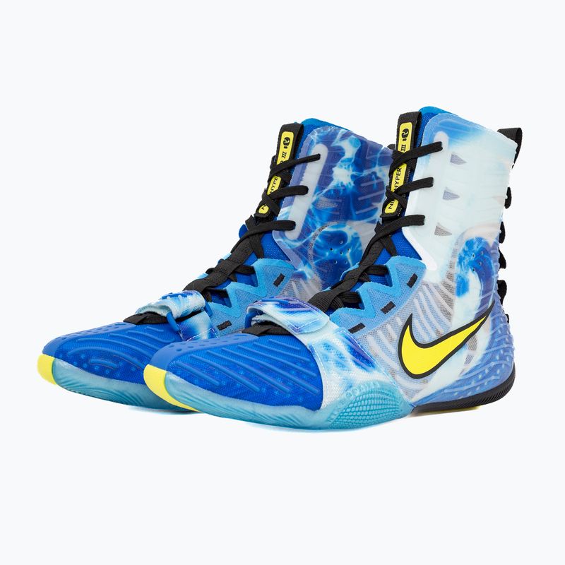 Încălțăminte de box Nike HyperKo 3 SE photo blue/sonic yellow 3